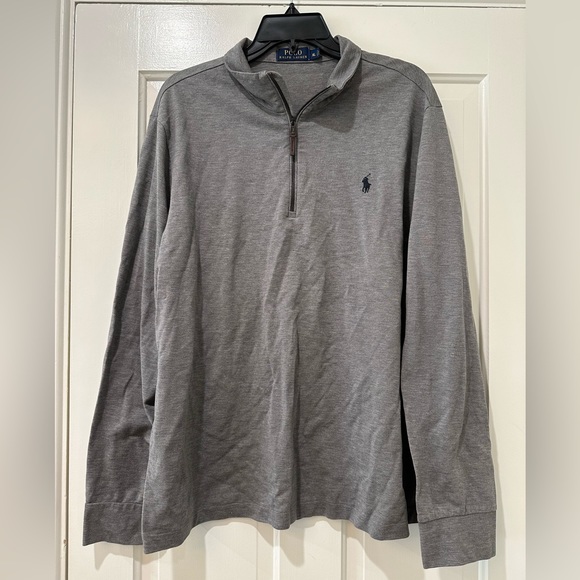 Polo Ralph Lauren men’s Greg long sleeve pullover half zip sweater - Picture 9 of 12